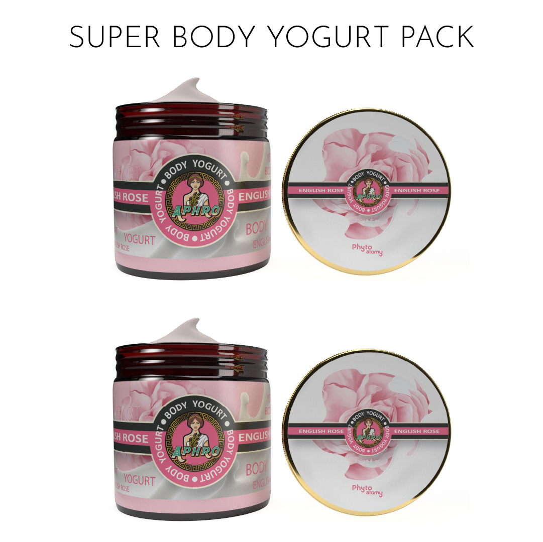 Pack of Two English Rose Body Yogurt (250 gm)